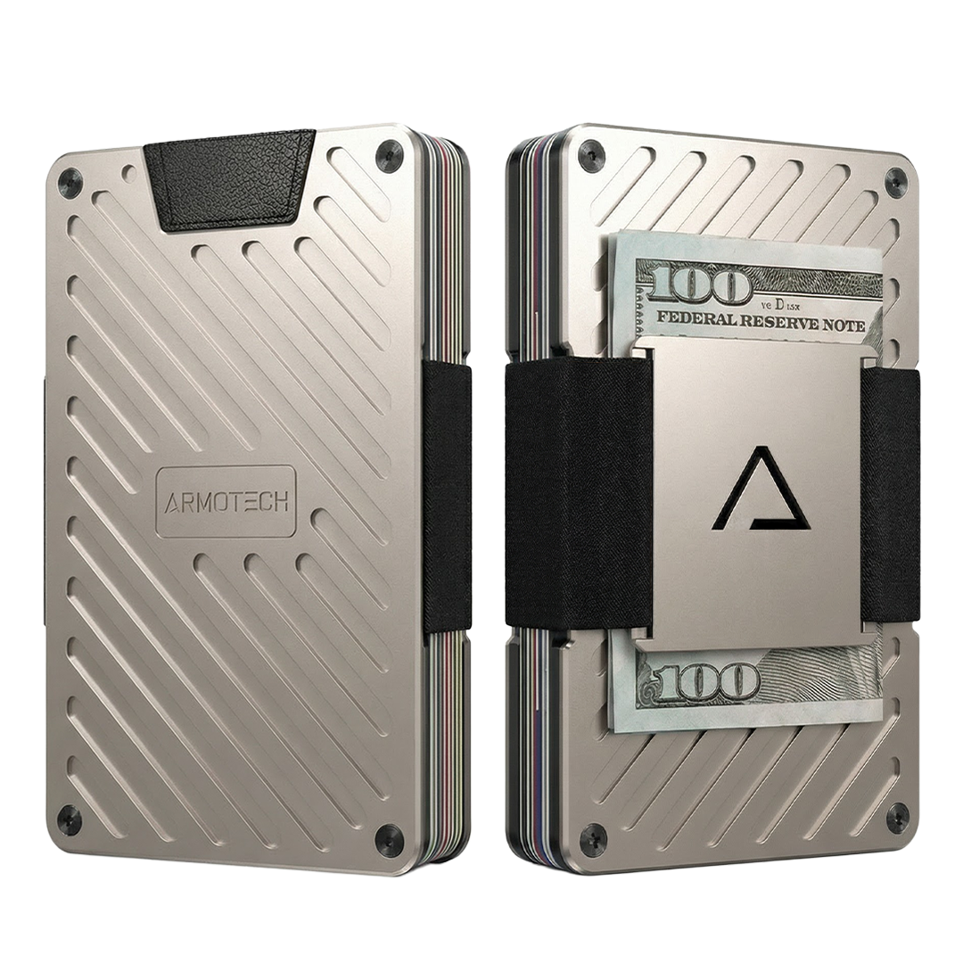 ARMOTECH Wallet | VEKTOR | CNC Machined Aluminum | EDC Series