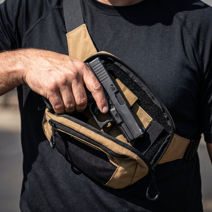 ARMOTECH EDC Bag worn crossbody