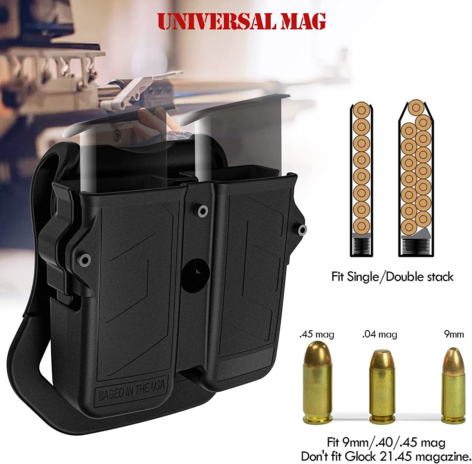 Double Mag Universal Pouch.